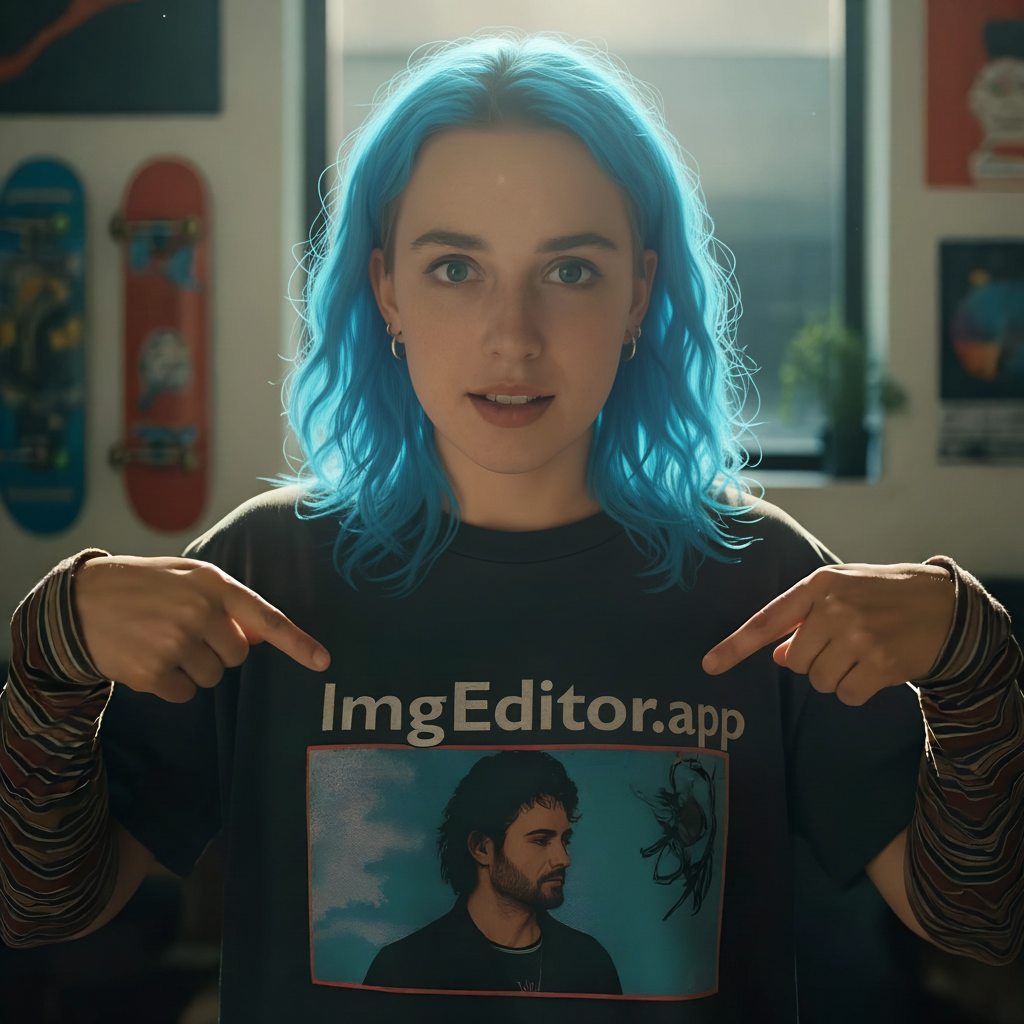 Hairstyle Changer - AI enhanced photo after transformation