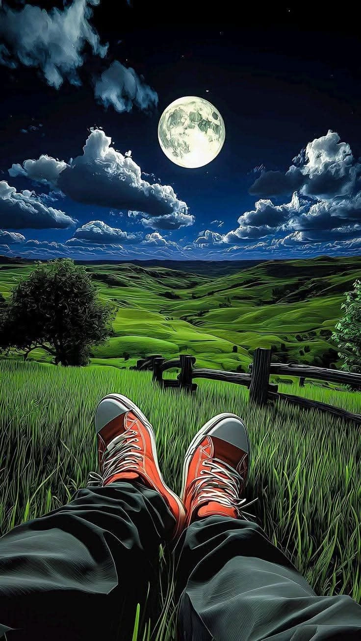 Landscape photo enhanced with AI HDR and detail boost