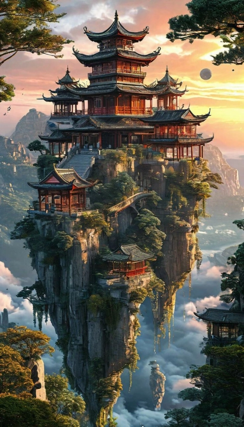 Nature scene transformed with AI seasonal and weather effects